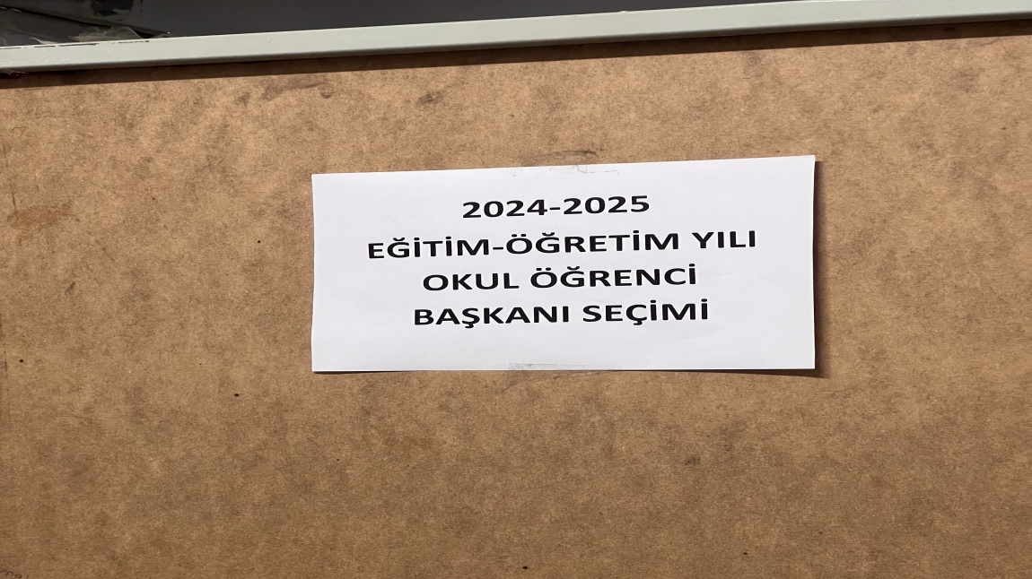 Okul Öğrenci Başkanı Seçimi